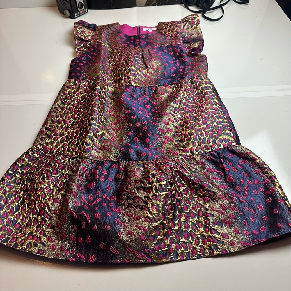 Thml Multicolor Ruffle Dress - image 2